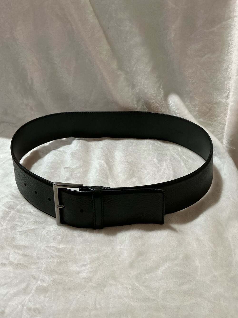 Prada Leather Belt Size 85/34 Black